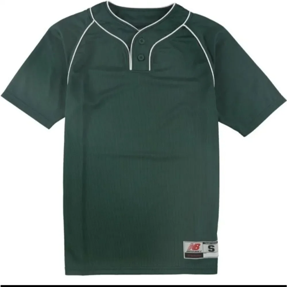 New Balance 2 Button Baseball Jersey sz 3XL